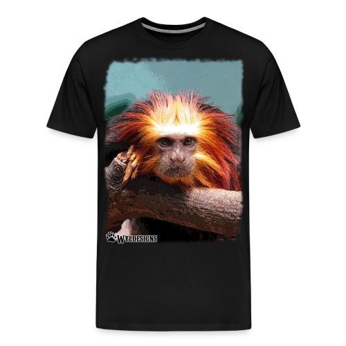 Monkey On Branch - Men's Premium T-Shirt