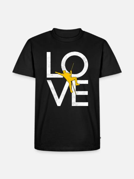 climbing - Men's Premium T-Shirt - black