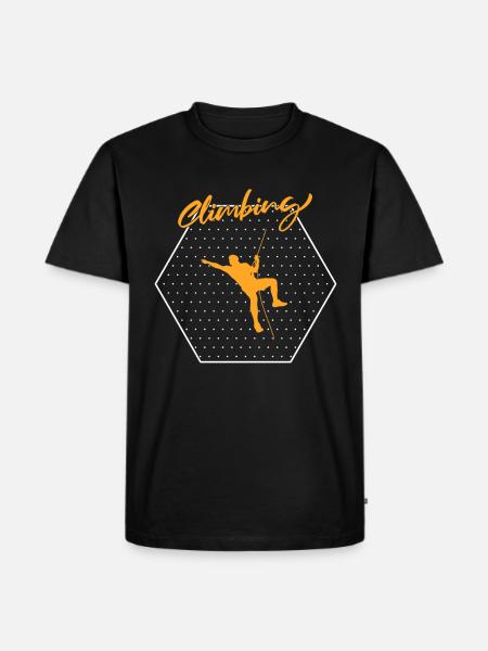 climbing - Men's Premium T-Shirt - black