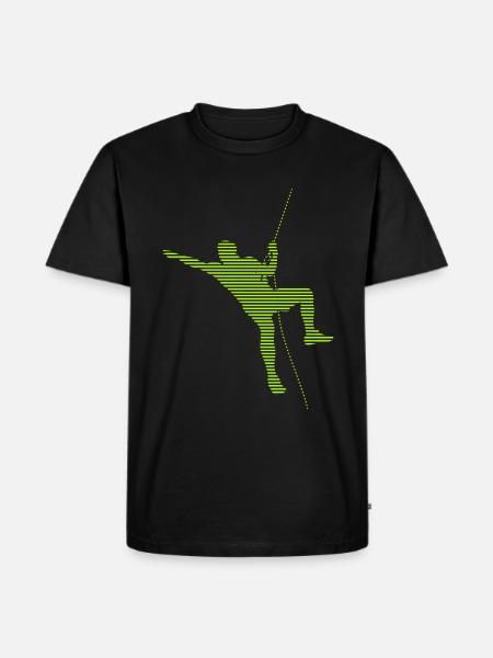climbing - Men's Premium T-Shirt - black