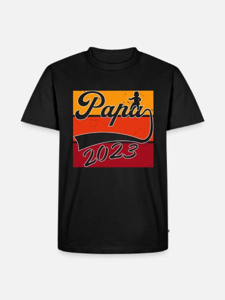 papa 2023 - Men's Premium T-Shirt - black
