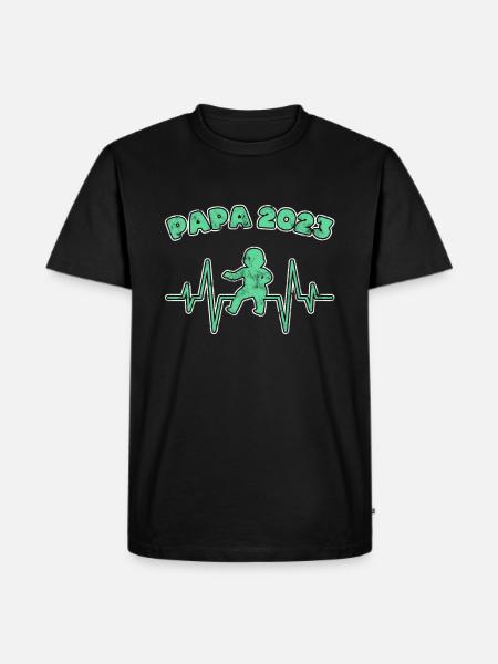 papa 2023 - Men's Premium T-Shirt - black