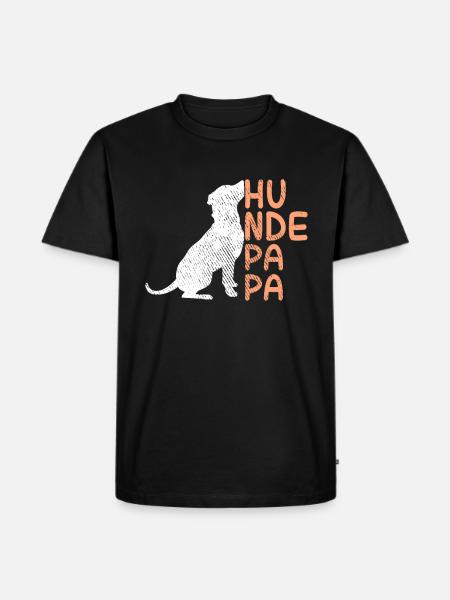 hunde papa - Men's Premium T-Shirt - black