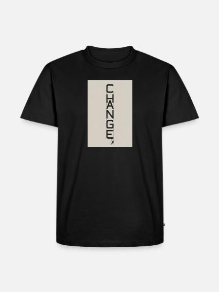Vertical Change Rope Art - Men's Premium T-Shirt - black