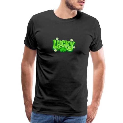 Lucky 70s Retro T-Shirt - Men's Premium T-Shirt