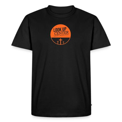 Look Up Center Logo - Men's Premium T-Shirt