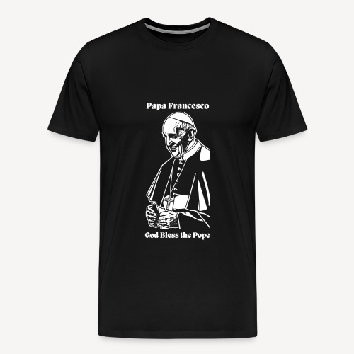 God Bless the Pope - Men's Premium T-Shirt
