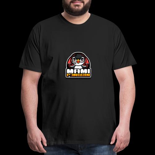 Big Penguin Logo w/Name - Men's Premium T-Shirt