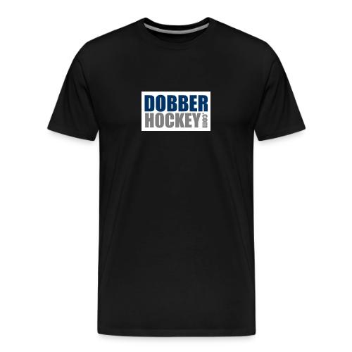 dobberhockey text logo alternate colors - Men's Premium T-Shirt