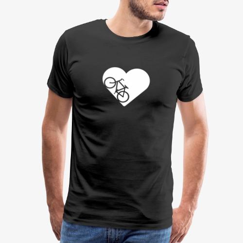 Bike in heart - Men's Premium T-Shirt