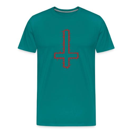 Inverted Cross - Men's Premium T-Shirt