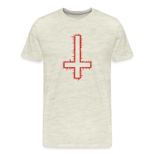 Inverted Cross - Men's Premium T-Shirt