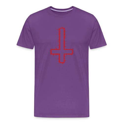 Inverted Cross - Men's Premium T-Shirt
