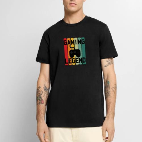 Gaming Legend Retro Bars - Men's Premium T-Shirt