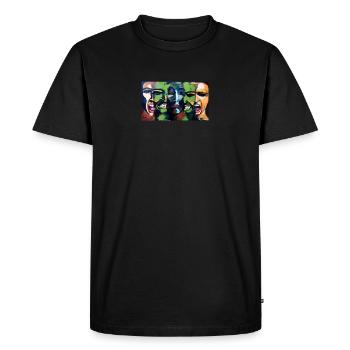 The Rage - Men's Premium T-Shirt - black - Front - Nico (187cm)