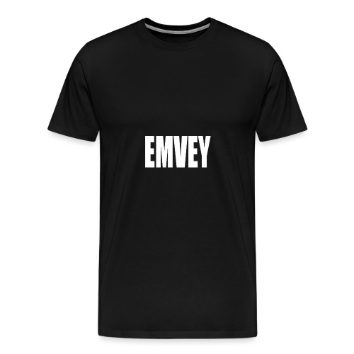 EMVEY - White Emvey - Men's Premium T-Shirt