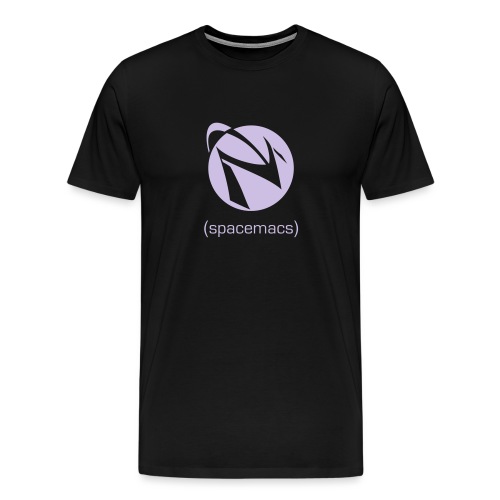 mono-with-text - Men's Premium T-Shirt