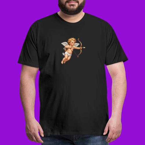 Cupid with twohearts set - Men's Premium T-Shirt