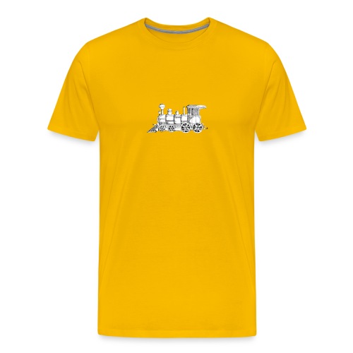 steam train - Men's Premium T-Shirt