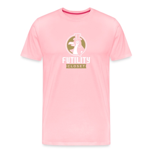 Futility Closet Logo - Reversed - Men's Premium T-Shirt