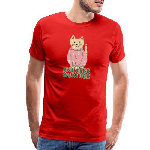 Sampleshop SweaterWeather - Men's Premium T-Shirt