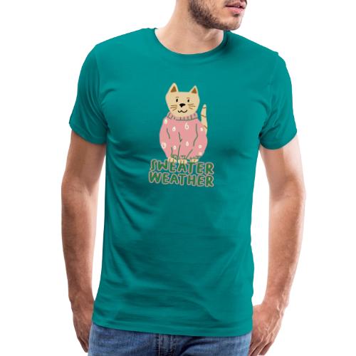 Sampleshop SweaterWeather - Men's Premium T-Shirt