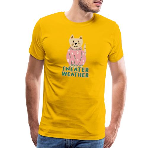 Sampleshop SweaterWeather - Men's Premium T-Shirt