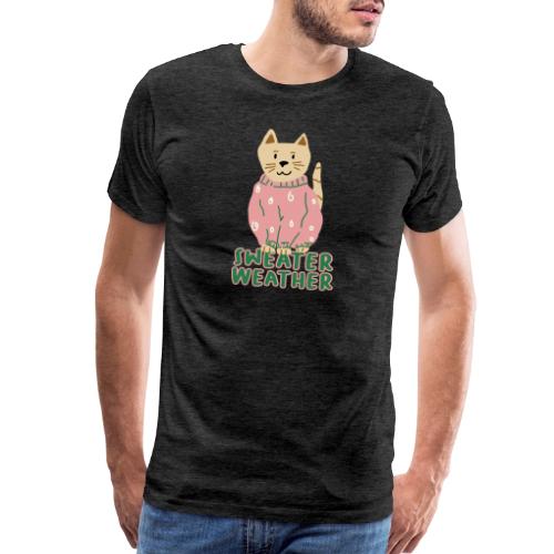 Sampleshop SweaterWeather - Men's Premium T-Shirt