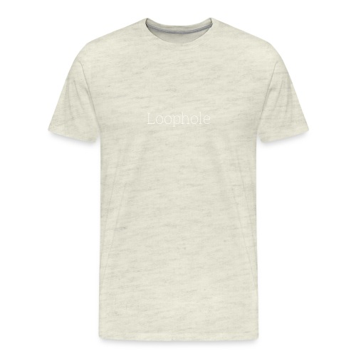Loophole Abstract Design. - Men's Premium T-Shirt