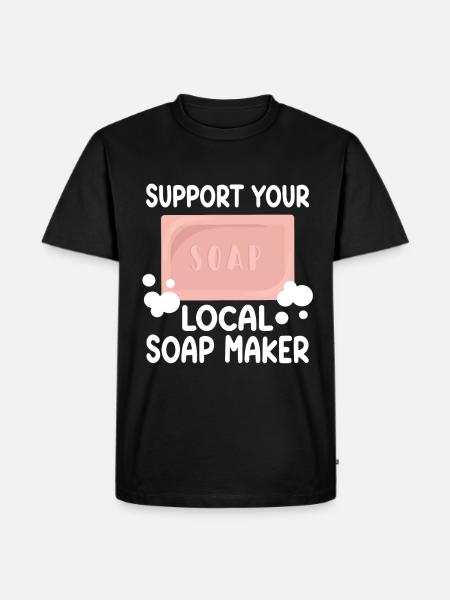 Soap Making Soap Maker - Men's Premium T-Shirt - black