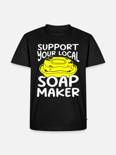 Soap Making Soap Maker - Men's Premium T-Shirt - black