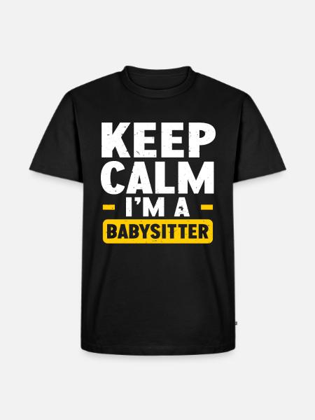 Babysitter Babysitting - Men's Premium T-Shirt - black