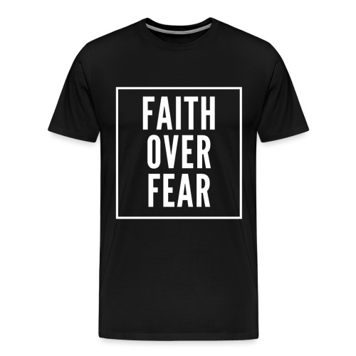Faithoverfear - Men's Premium T-Shirt