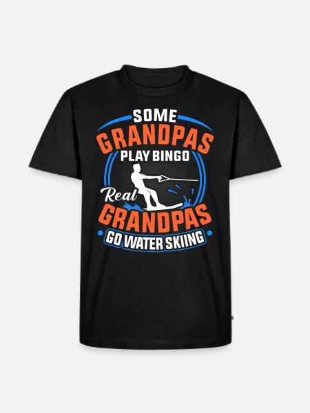Water Ski - Men's Premium T-Shirt - black