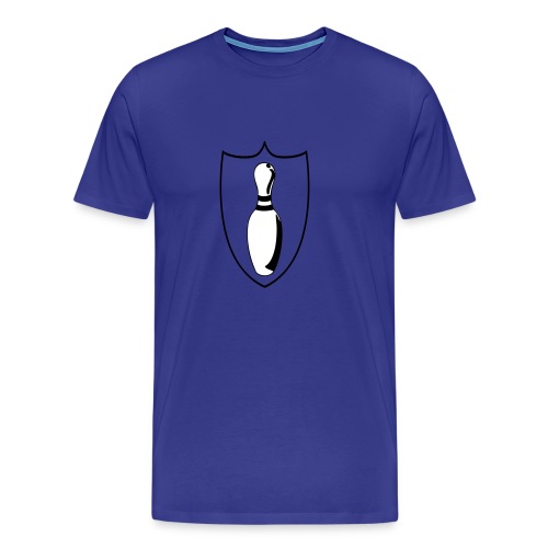 custom bowling league shield - Men's Premium T-Shirt
