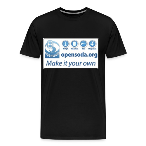 opensodalogo new larger - Men's Premium T-Shirt