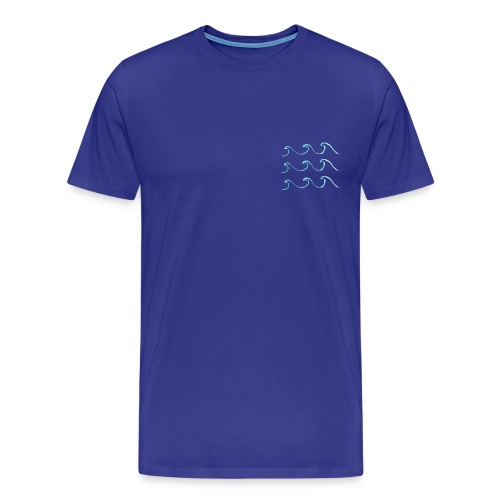 waves - Men's Premium T-Shirt