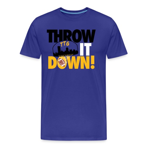 Throw it Down! (Turnover Dunk) - Men's Premium T-Shirt