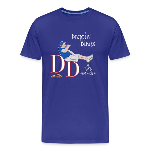 Droppin Dimes Podcast Logo - Men's Premium T-Shirt