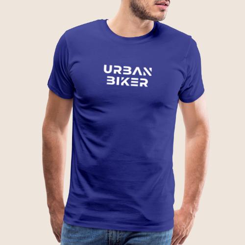 Urban Biker White - Men's Premium T-Shirt