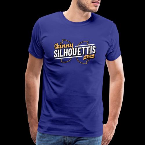 Skinny Silhouetti Retro - Men's Premium T-Shirt