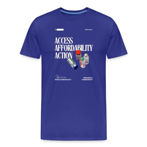 T1International World Diabetes Day - Men's Premium T-Shirt
