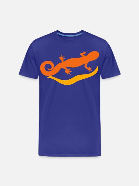 salamander - Men's Premium T-Shirt - royal blue