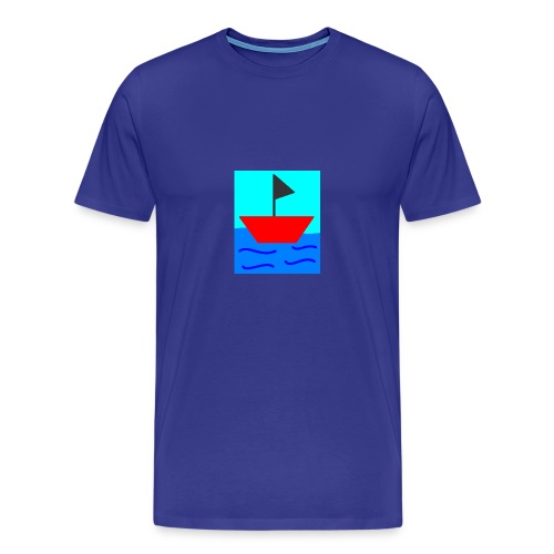 MS Paint Boat - Men's Premium T-Shirt