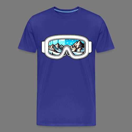 Snow Rush: Exclusive Snowboard & Ski Enthusiast - Men's Premium T-Shirt