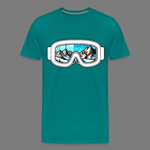 Snow Rush: Exclusive Snowboard & Ski Enthusiast - Men's Premium T-Shirt