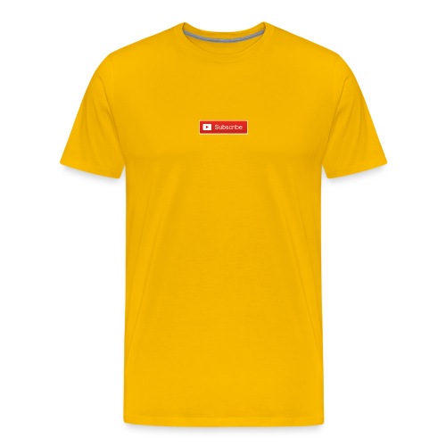 YOUTUBE SUBSCRIBE - Men's Premium T-Shirt
