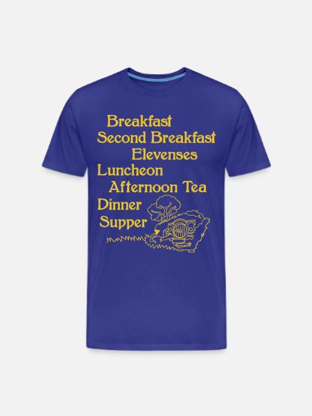 Shire Meals - Men's Premium T-Shirt - royal blue