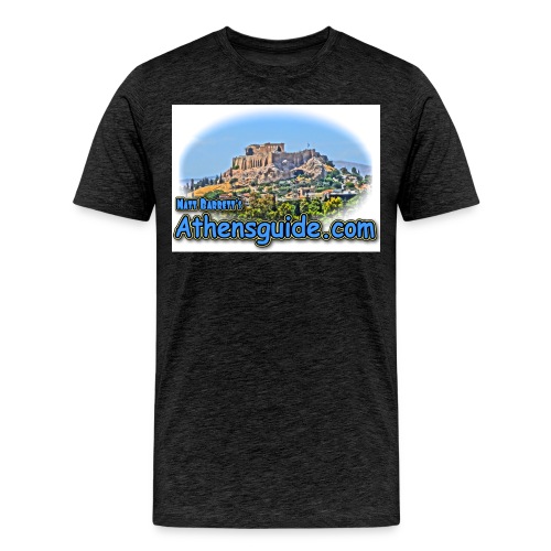 athensguide acropolis jpg - Men's Premium T-Shirt