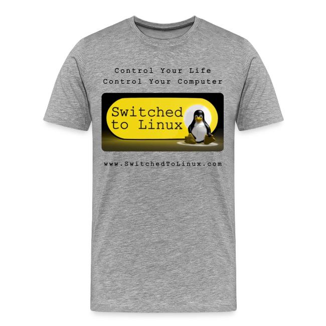 Switched to Linux Logo with Black Text